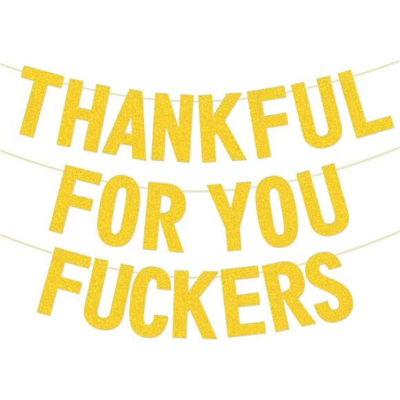 Thanksgiving Decorations, Friendsgiving Decorations, Friendsgiving Banner - Picture 1 of 6
